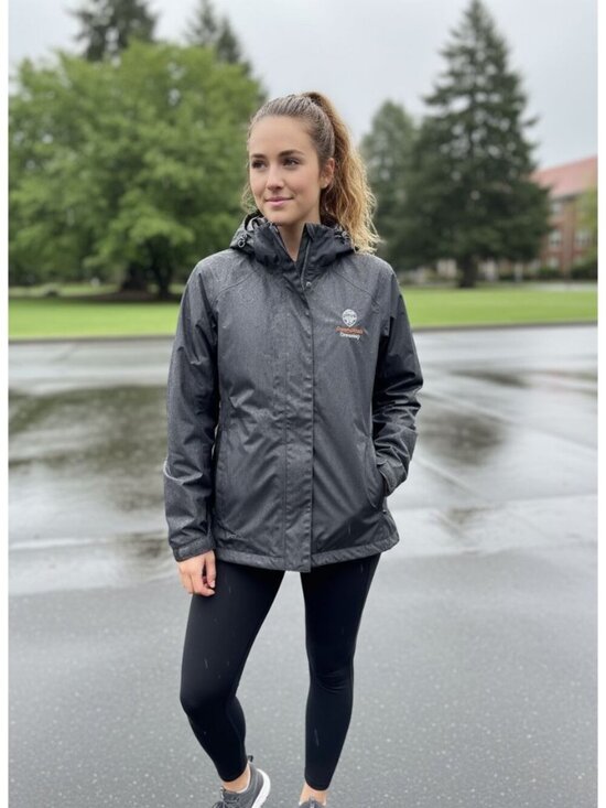 Eddie Bauer Jackets & Blazers - Eddie Bauer Womens Oregon University College Of Forestry Jacket Hood Academia